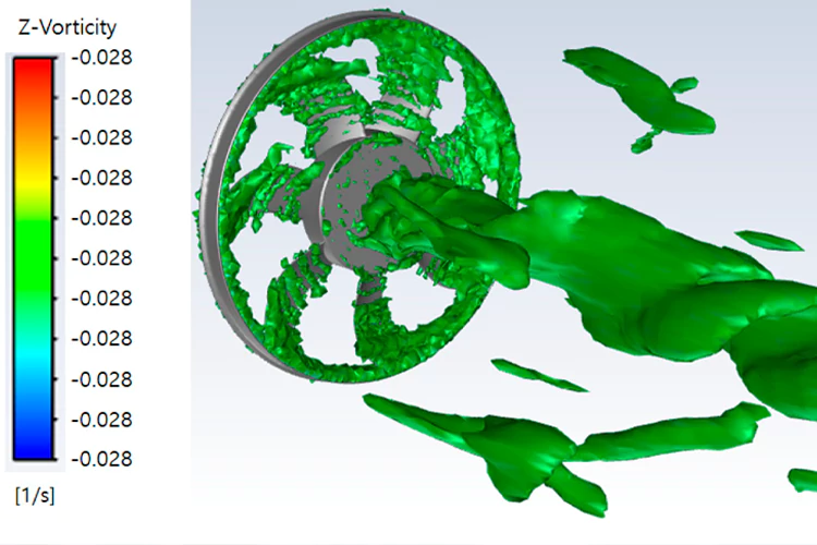 Cooling fan aerodynamics