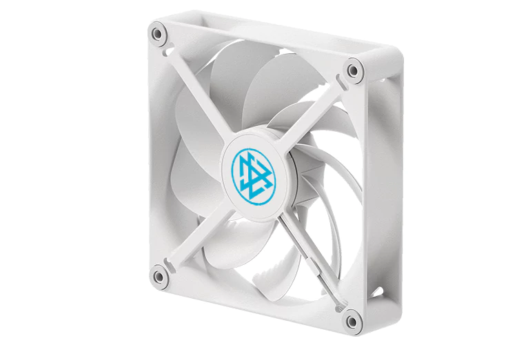 Cooling fan with reinforced frame