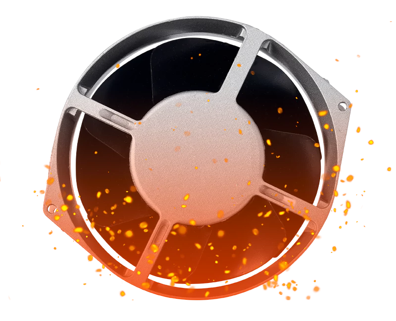 High temperature resistance cooling fan