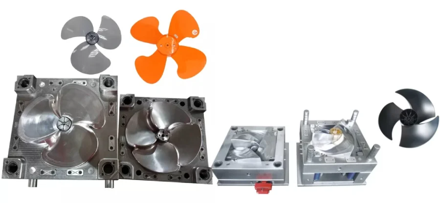 cooling fan injection molding and metal processing
