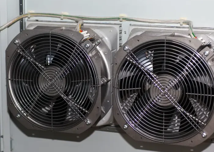 electric cabinet ac cooling fan