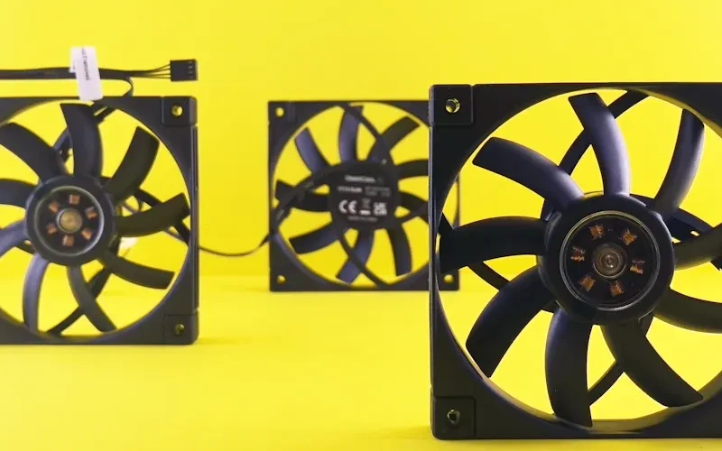 4 wire axial ac fan components