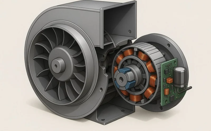 centrifugal fan motor