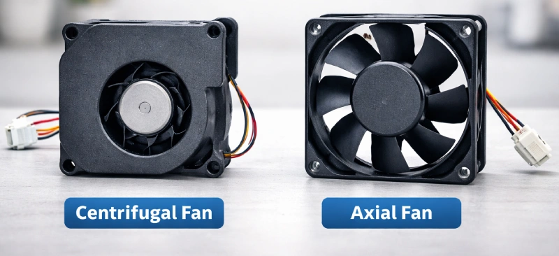 centrifugal fan vs axial fan 