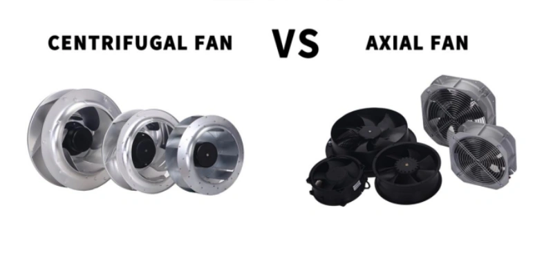 centrifugal fan vs axial fan manufacture