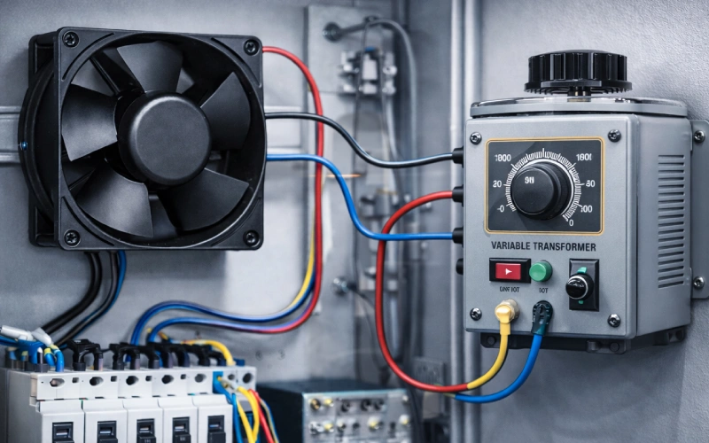 practical methods for ac axial fan speed control