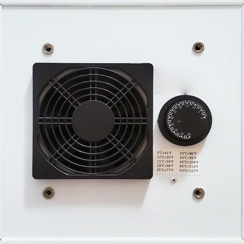 agricultural fan installation
