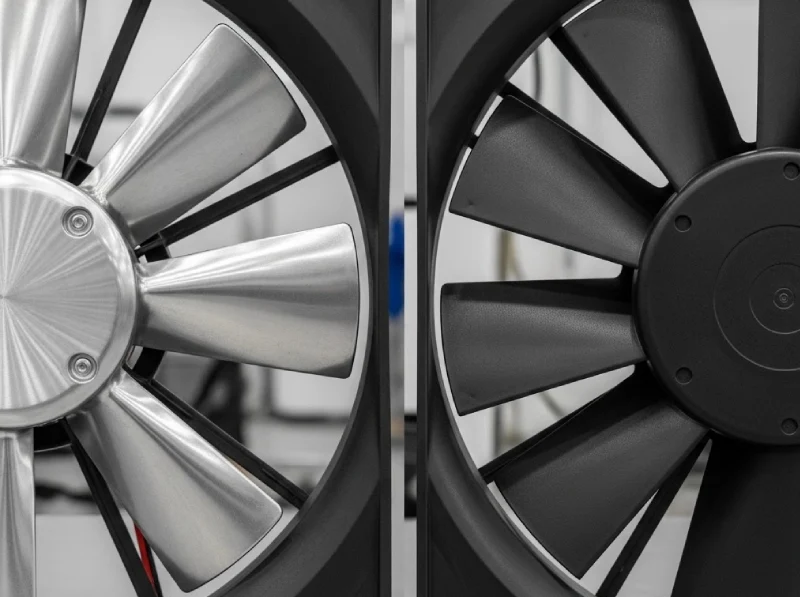 metal blade fans vs plastic