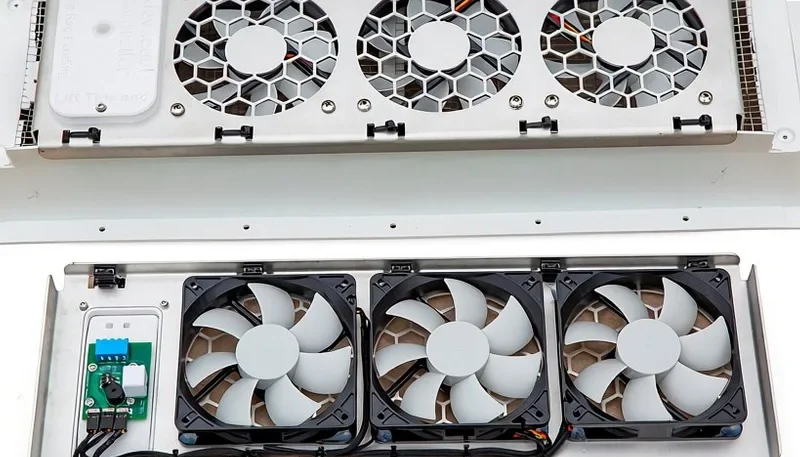 rv rooftop refrigerator vent fan benefits