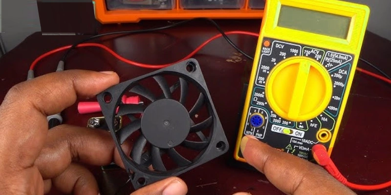 test 12 volt dc fan