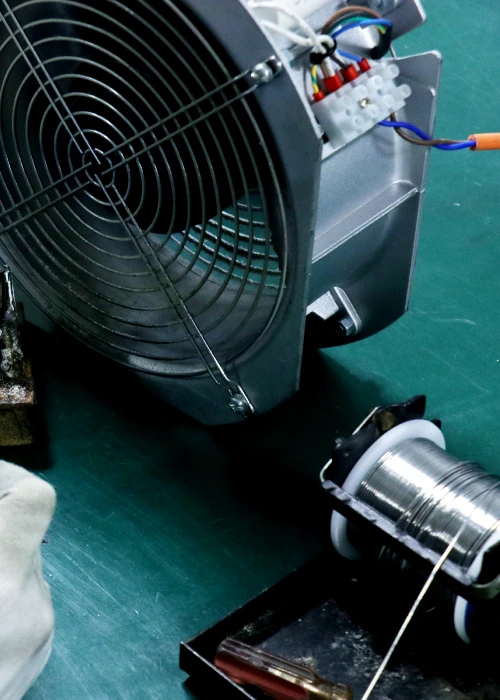 Customized backward curved centrifugal fans