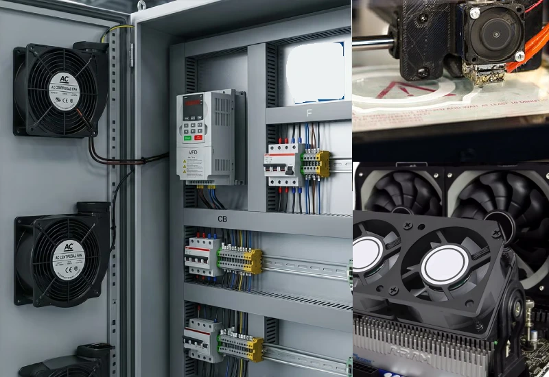 ac fans in industrial applications