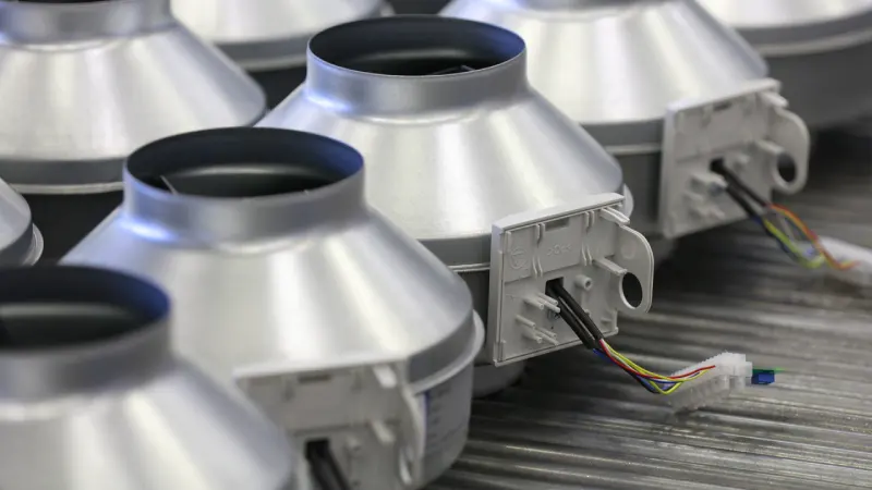 axial fan for ventilation