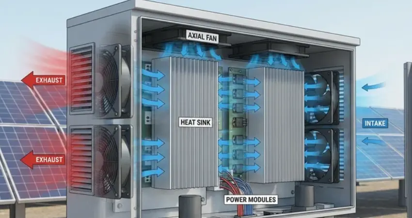 dc fan for industrial automation