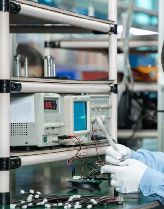 dc fan production line