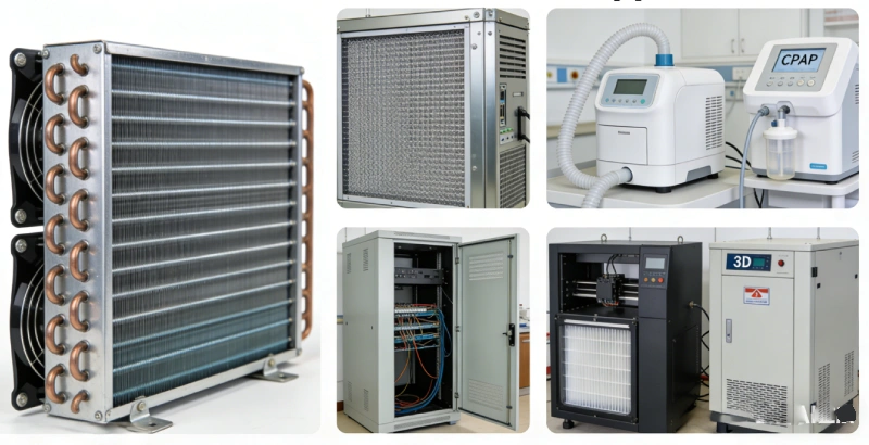 static pressure vs airflow fans applications