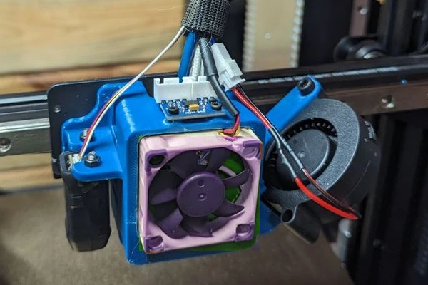 12 volt dc squirrel cage fan for3D printer part cooling