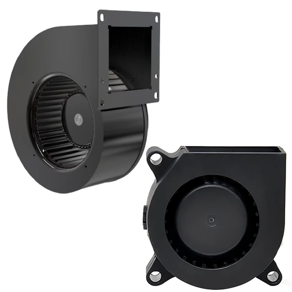 12 volt dc squirrel cage fan