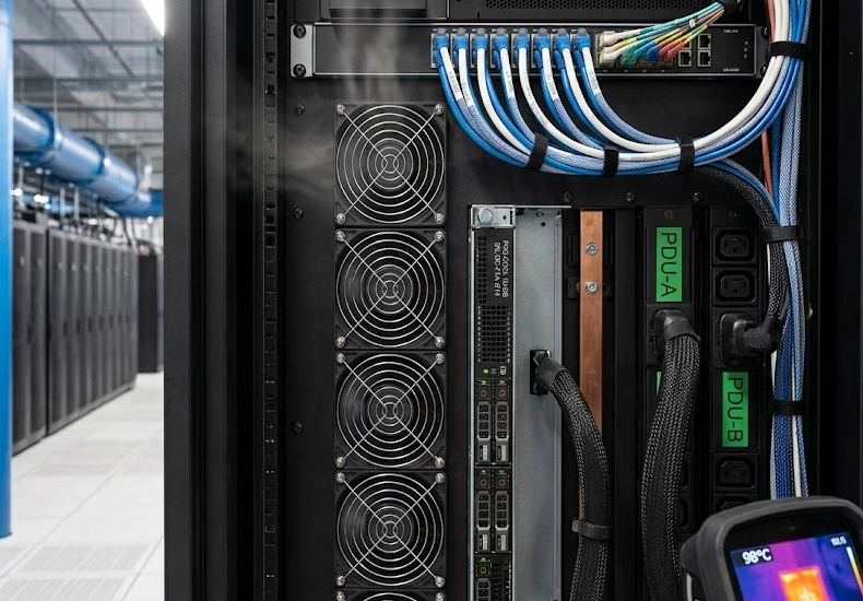 120mm Ball Bearing Fan for Data Centers