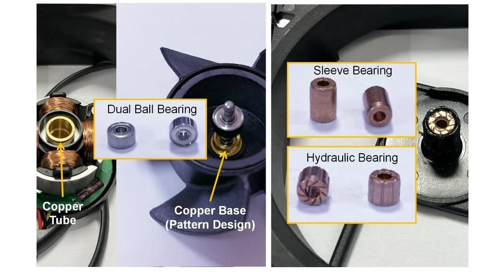 Sleeve Bearings vs. Ball Bearings fan