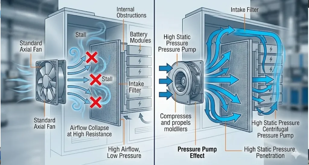 axial vs centrifugal fans