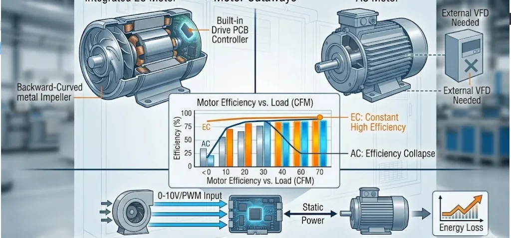 choose motor type ac, dc, or ec