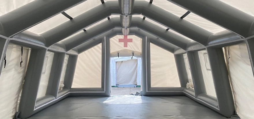 heavy duty medical & military tents inflatable