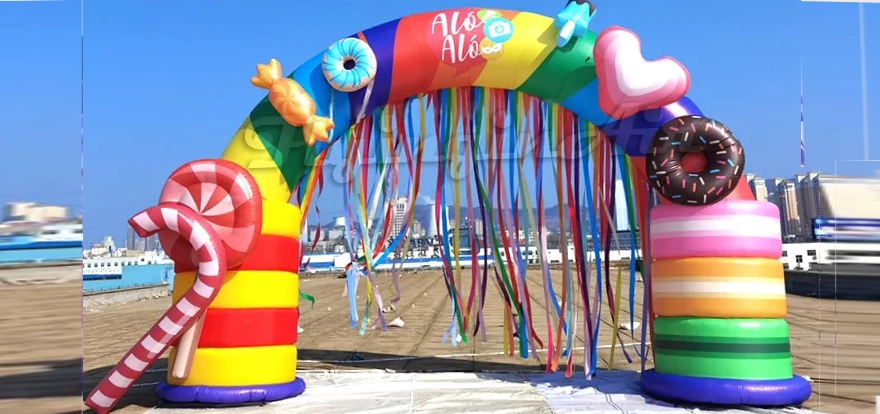 outdoor advertising & archways inflatable