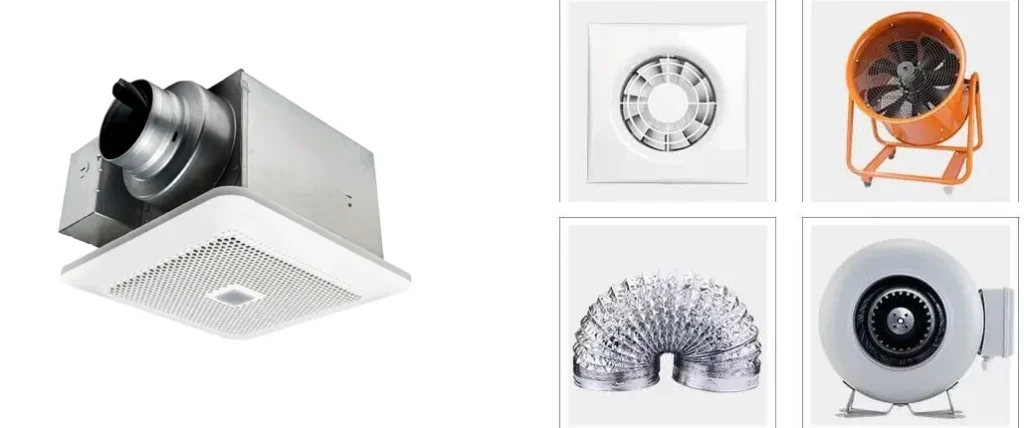 ventilation fan vs exhaust fan