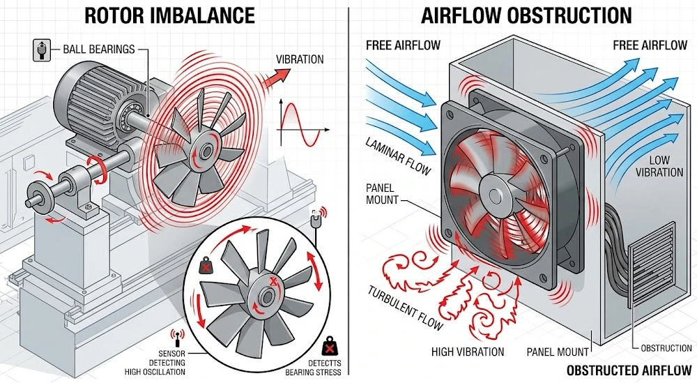 How to Reduce Vibration in Industrial Cooling Fans