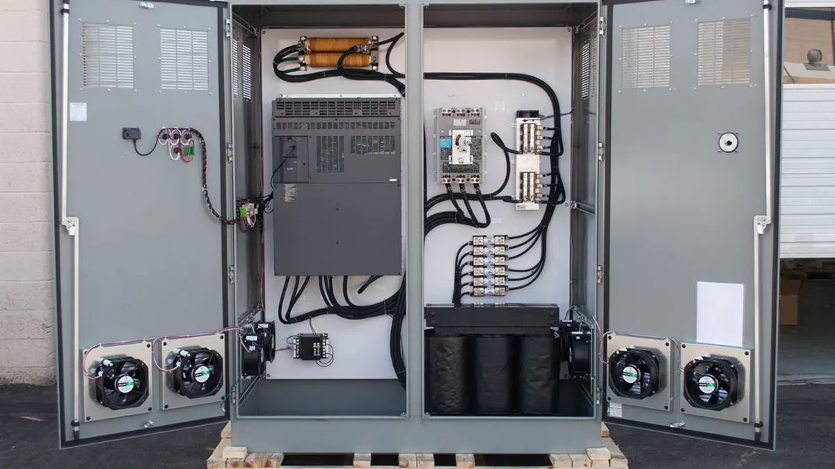 cooling fan for vfd cabinets