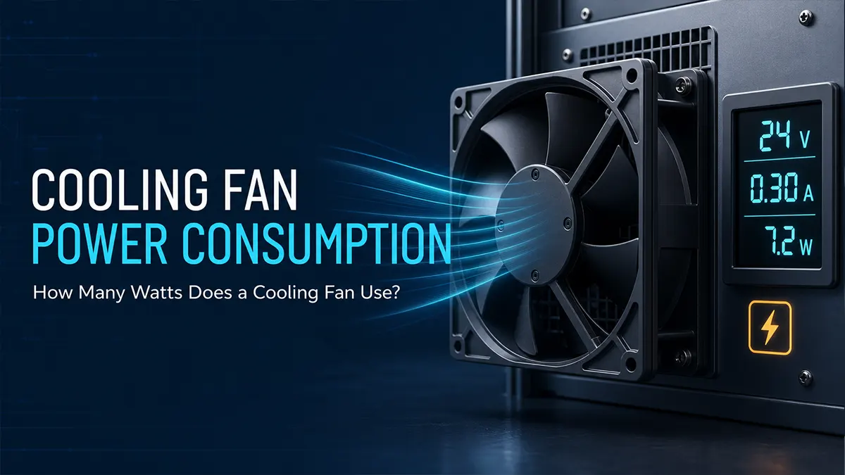 Cooling Fan Power Consumption Cover