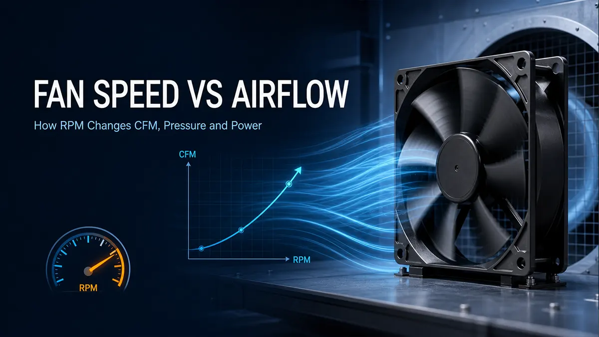 Fan Speed vs Airflow Cover