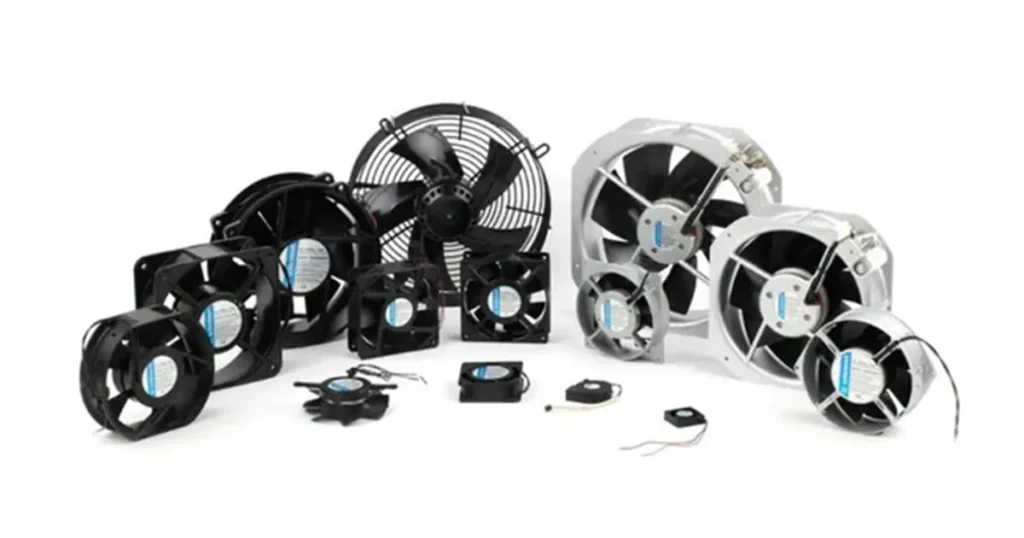 ac axial fan sizes