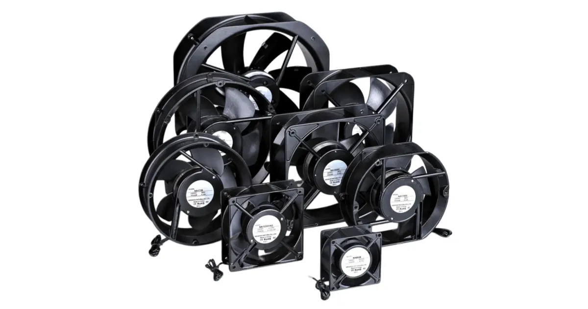 ac axial fan voltage