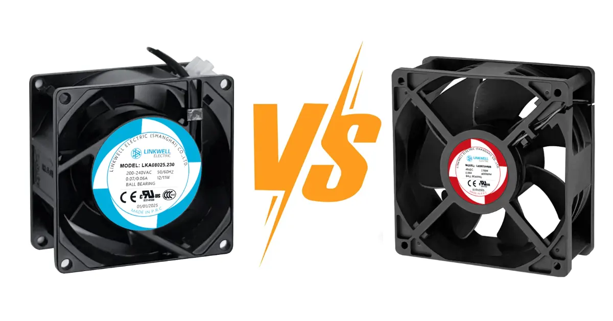ac vs dc axial fans