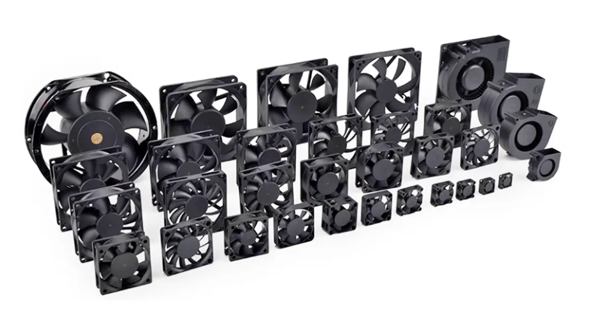 dc axial fan applications