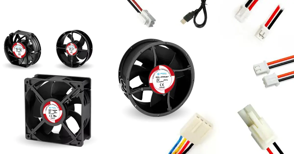 dc axial fan wiring