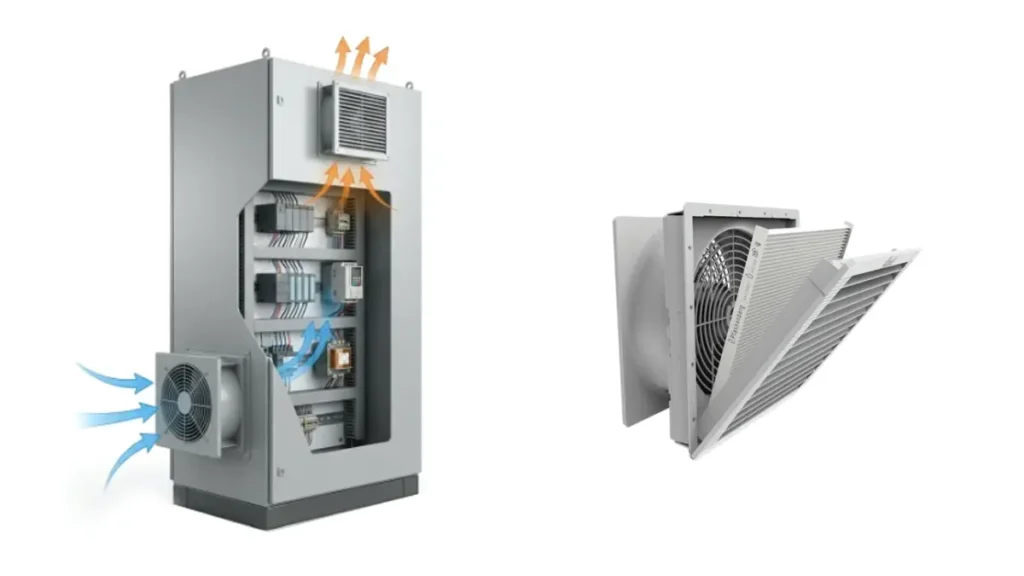intake filter fan vs exhaust filter