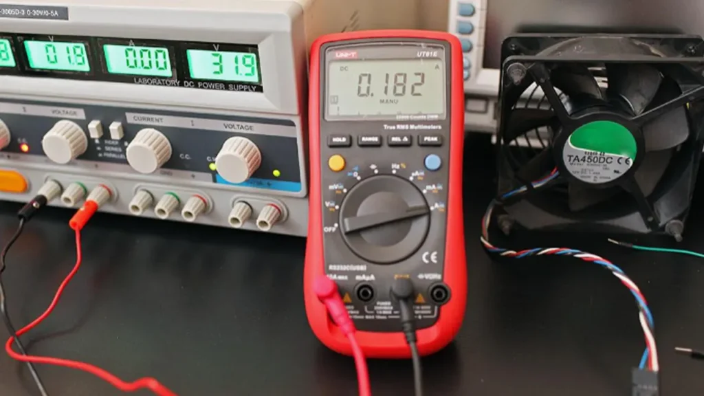 cooling fan reverse polarity protection
