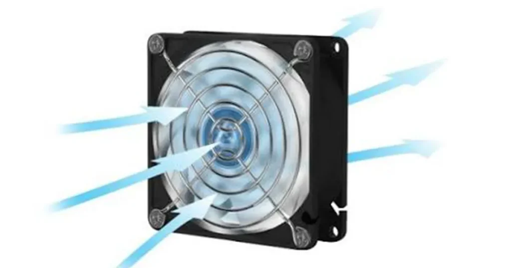 fan guard airflow restriction