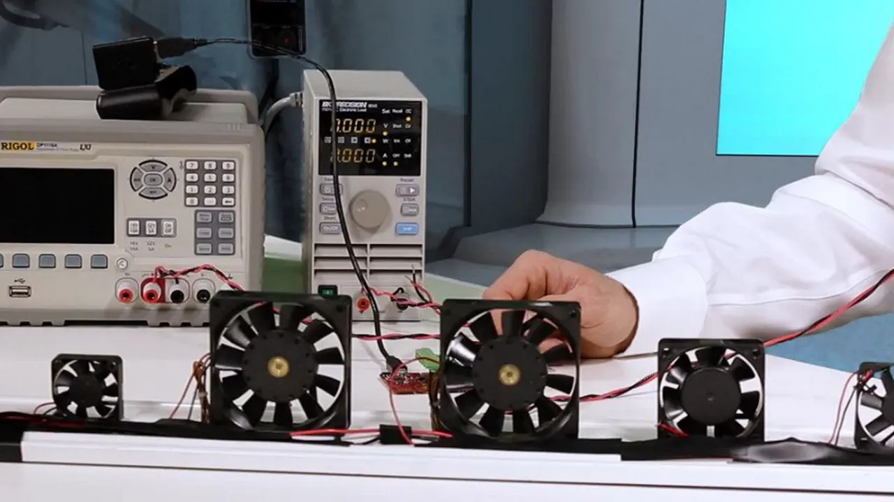fan operating voltage range