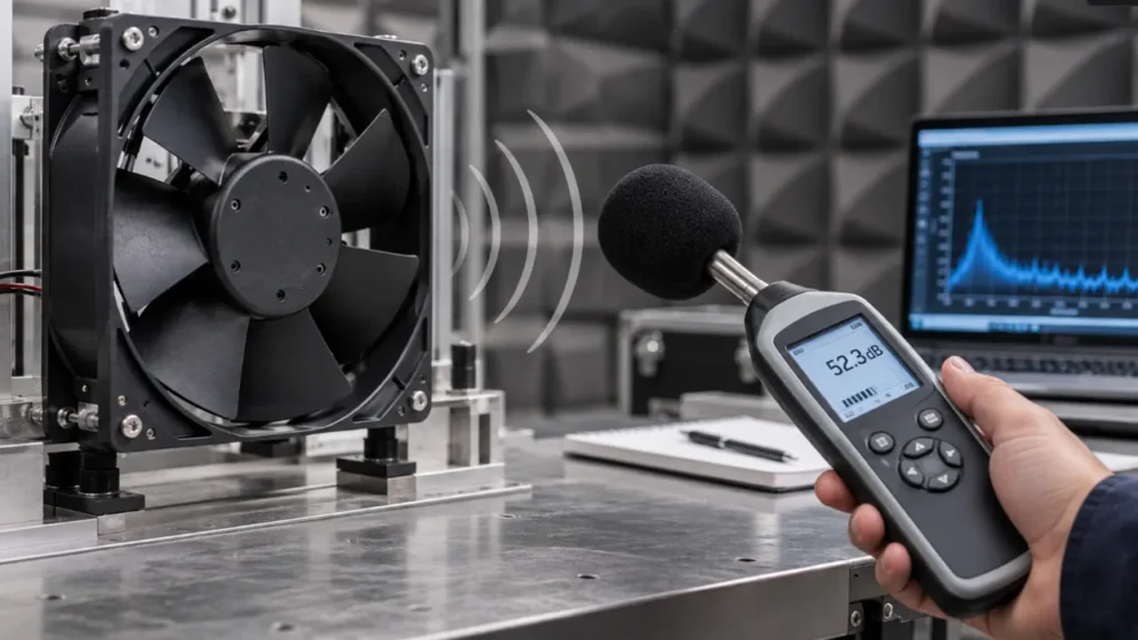 fan sound power vs sound pressure