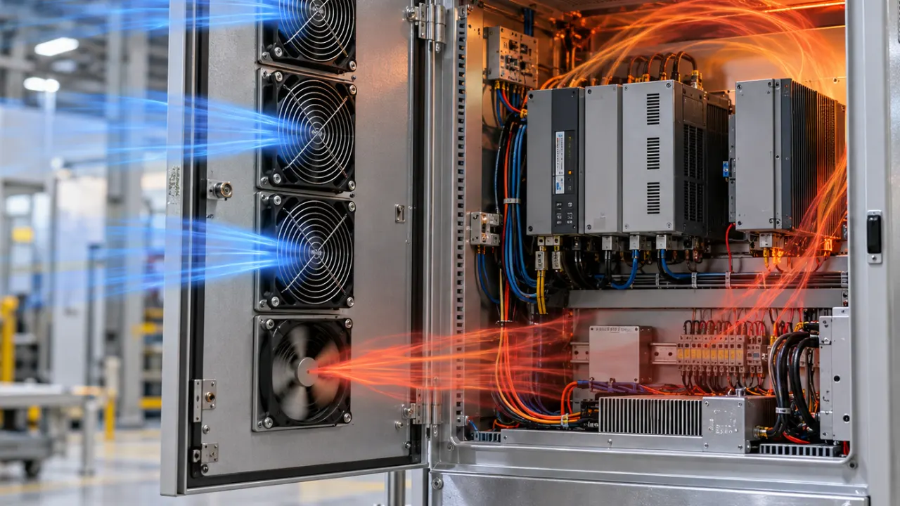 reverse airflow through a failed fan