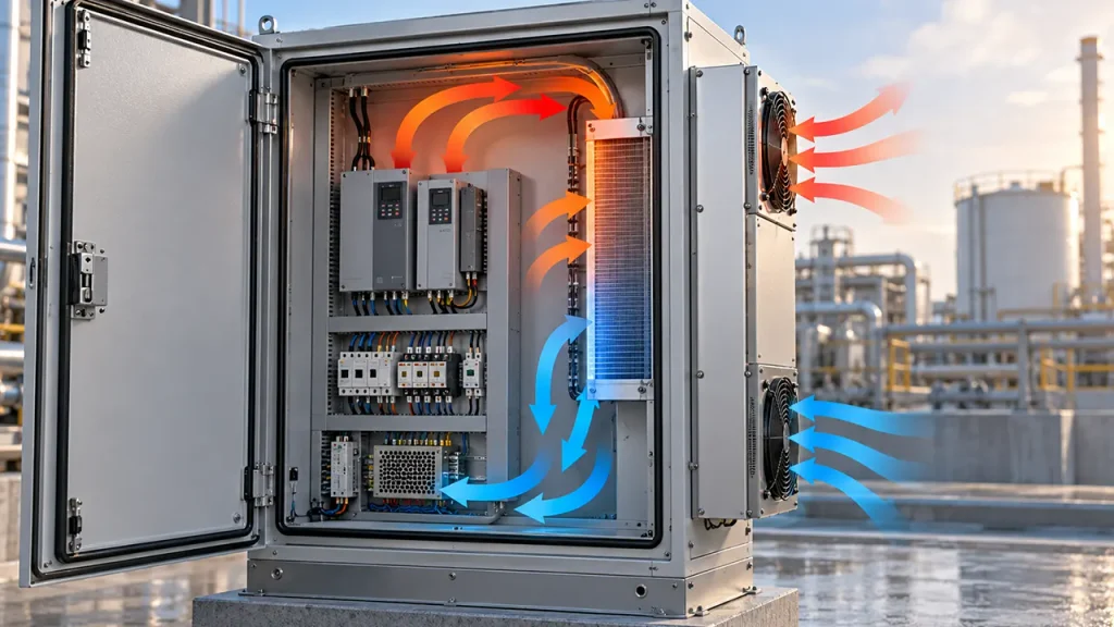 sealed enclosure cooling